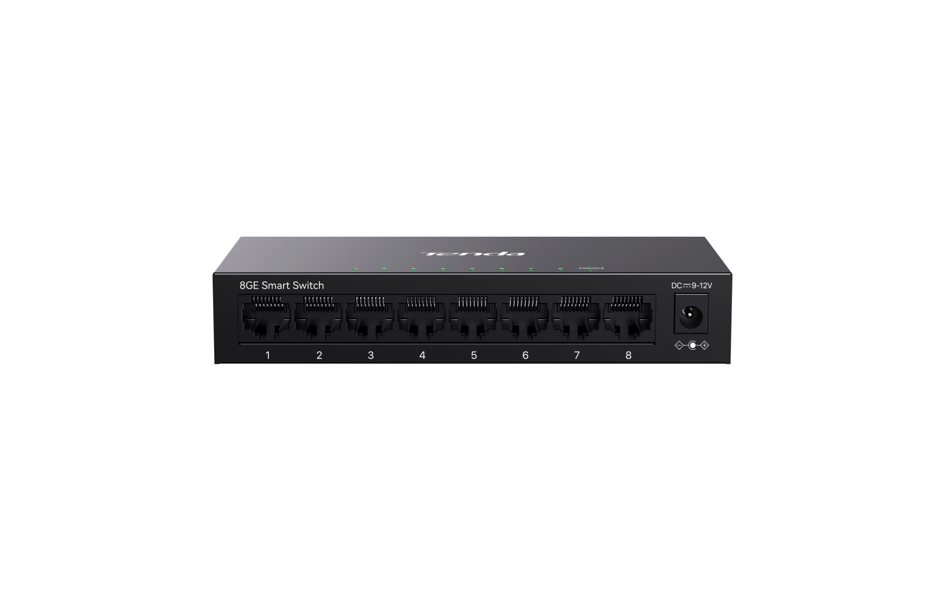 Tenda TEG2208D 8 Port 10/100/1000 Switch Cloud Yönetilebilir Çelik Kasa Switch