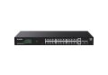Tenda TEG2228P-24-410W 24 Port 10/100/1000 + 2 Port SFP + 2 Port Uplink Cloud Yö
