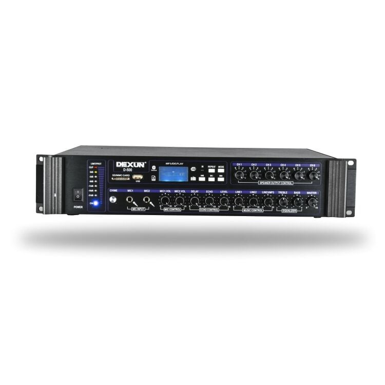 Dexun D-500 6 Zone 700W Volum Amfi