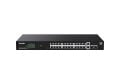 Tenda TEG2228P-24-410W 24 Port 10/100/1000 + 2 Port SFP + 2 Port Uplink Cloud Yö