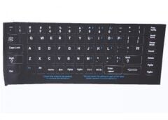 Addsion 300164 İNGİLİZCE Q SİYAH KLAVYE STİCKER