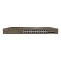 Tenda TEG3328F 24 Port Gigabit Yönetilebilir Rack Mount Switch