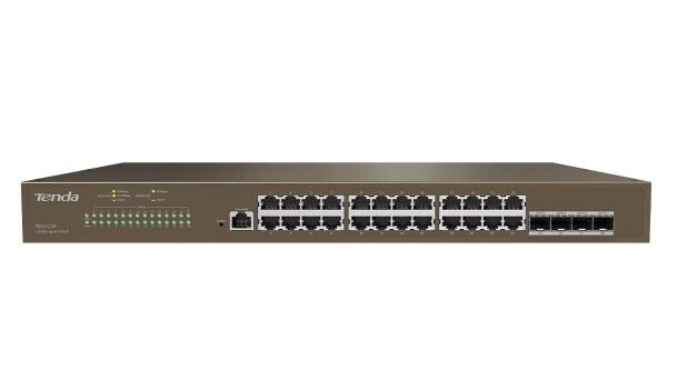 Tenda TEG5328F 24GE Port, 4xSFP L3 Yönetilebilir Switch