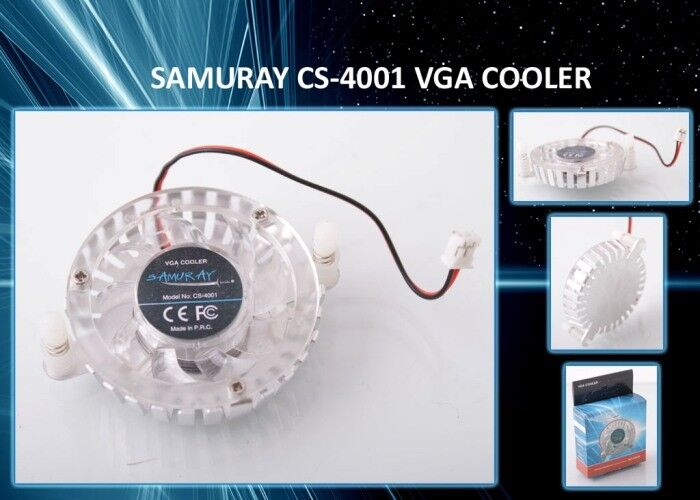 Evercool CS-4001 Geçmeli Ekran Kartı Fanı