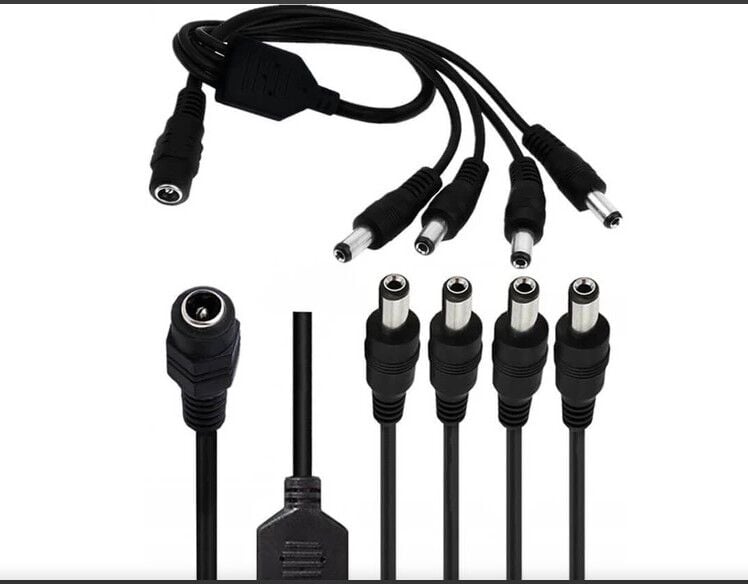 POWER JACK 1 ADET  GİRİŞ-4 ADET 12V ÇIKIŞ