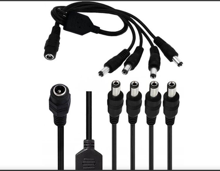 POWER JACK 1 ADET  GİRİŞ-4 ADET 12V ÇIKIŞ