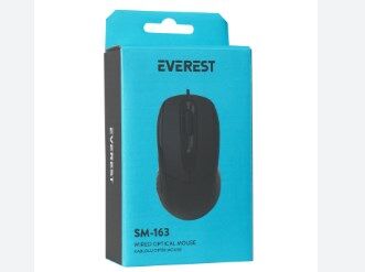 Everest SM-163 Usb Siyah Mouse