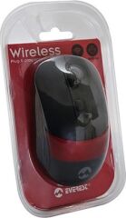 Everest SM-18 Usb Siyah/Kırmızı 2.4Ghz Optik Kablosuz Mouse