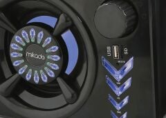 Mikado MD-219BT 2+1 10W+3Wx2 Siyah Usb + Tf Kart + Bluetooth Speaker