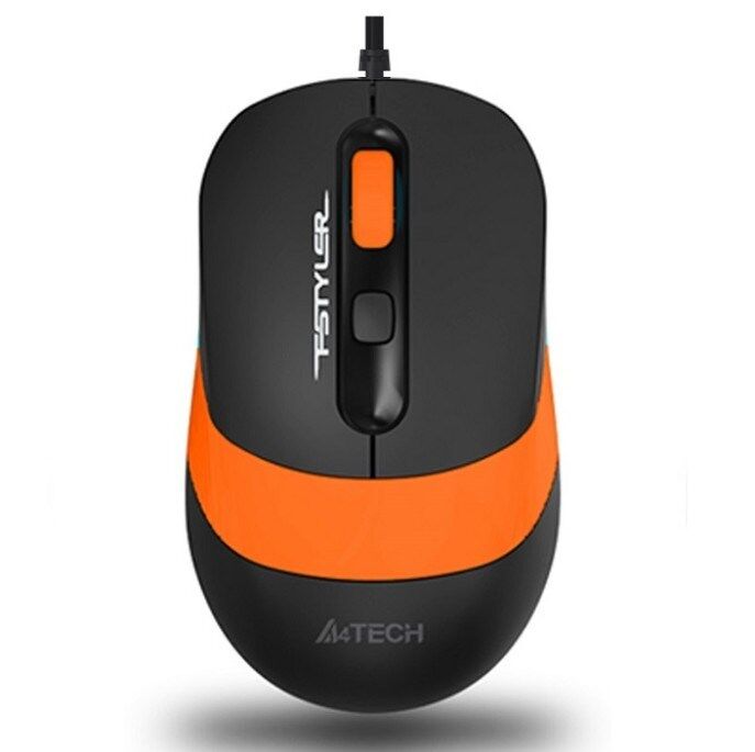 A4 Tech FM10 Usb Fstyler Turuncu Optik 1600 Dpı Mouse