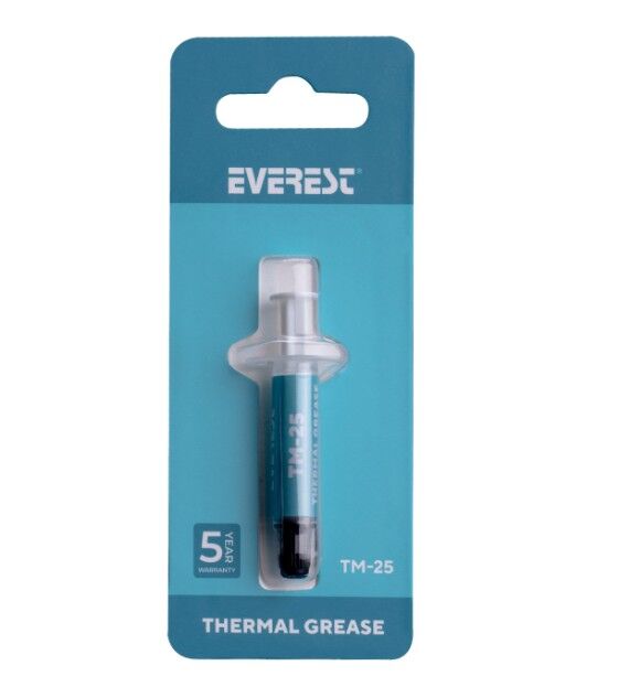 Everest TM-25 Gri 0.5g 13.4w/m.K Yüksek Performans Termal Macun