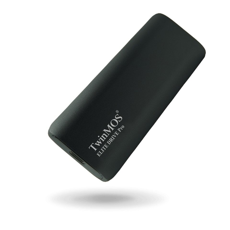 1TB TwinMOS (PSSD1TBEDP) External 1100-1050Mbs TypeC/USB Taşınabilir SSD Disk