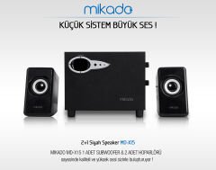 Mikado MD-X15 2+1 Usb Speaker