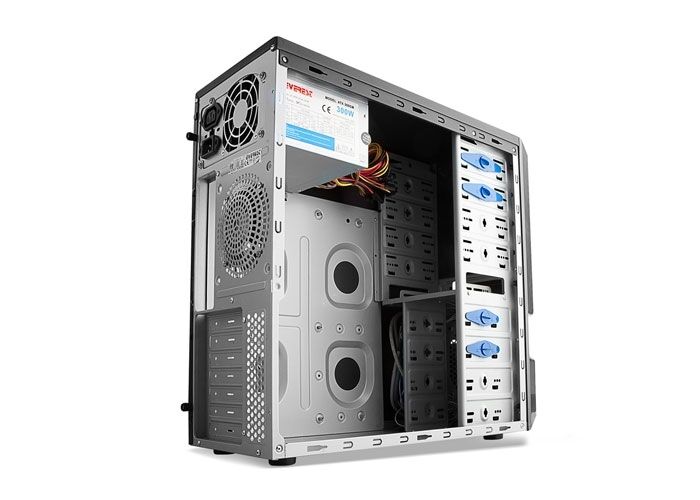 Everest 706B Peak-350W Siyah Kasa