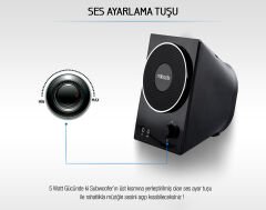 Mikado MD-X24 2+1 Usb Speaker