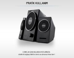 Mikado MD-X24 2+1 Usb Speaker