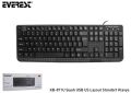 Everest KB-871U Siyah USB Q Standart Klavye