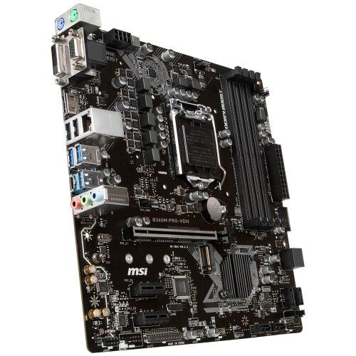 Msı B360M PRO-VDH Soket 1151P8 DDR4 2666 DVI VGA USB3.1 mATX