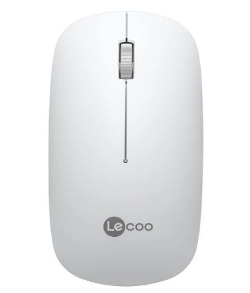 Lenovo Lecoo WS214 Nano Alıcılı Kablosuz 12000dpi Beyaz 3 tuş Mouse