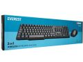 Everest KM-6852 Siyah Usb Kablosuz Q Standart Klavye + Mouse Set