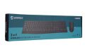 Everest KM-7500 Siyah Kablosuz Q Multimedia Klavye + Mouse Set