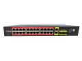 Tiwox TP-G2422SFP-POE300W 24 Port Gigabit +2XGB RJ45/2XSFP + Uplink POE Rack