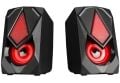 Rampage RMS-G19 2.0 5 Watt LED Işıklı Siyah Multimedia Speaker