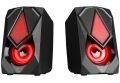 Rampage RMS-G19 2.0 5 Watt LED Işıklı Siyah Multimedia Speaker