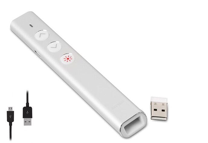 Everest PSN-08B Gümüş 2.4Ghz Kablosuz Profesyonel Sunum Cihazı