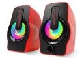 Everest Rampage RMS-G7 FALSETTO 2.0 Ledli Kırmızı MM Gaming USB Hoparlör