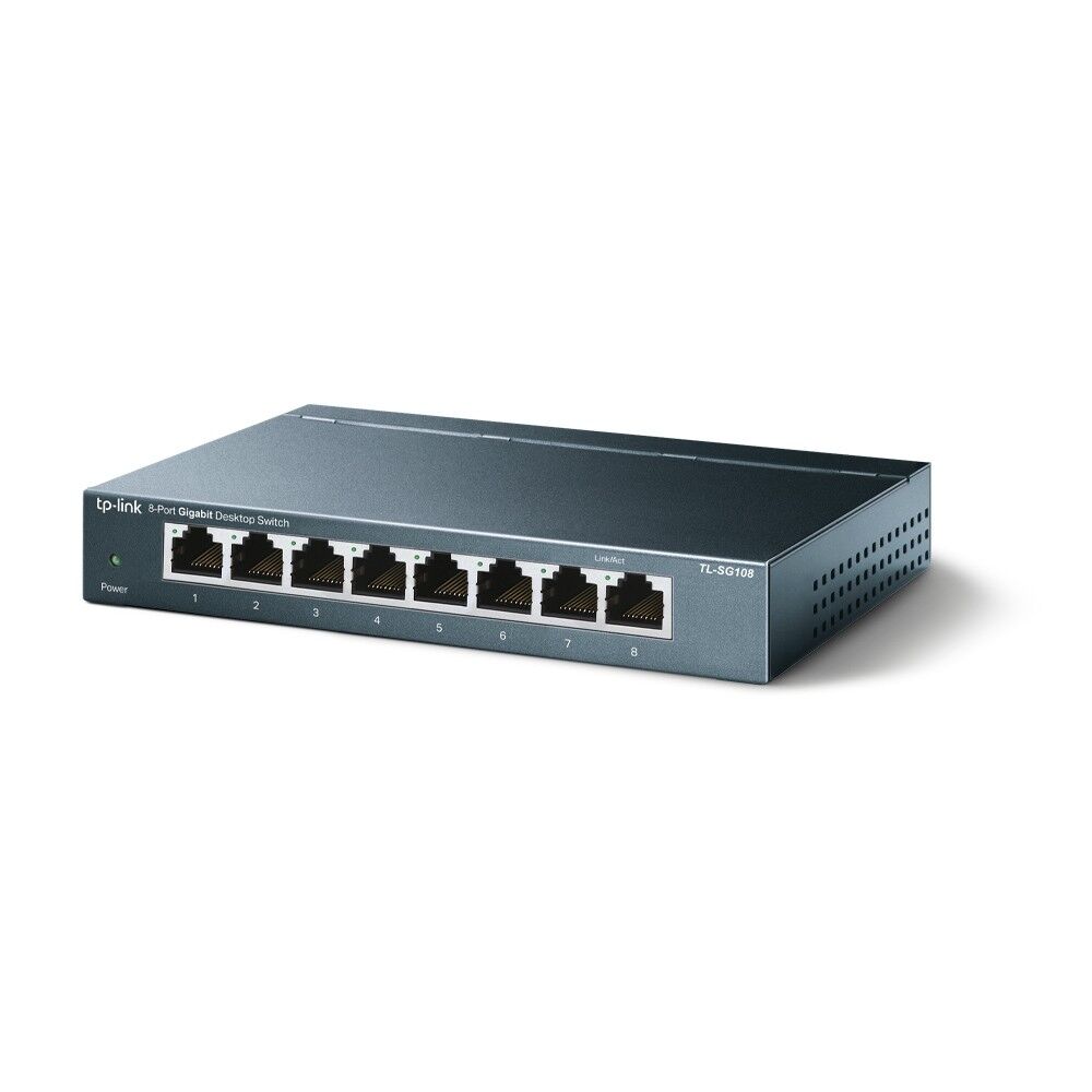 TP-Link TL-SG108 8Port 10/100/1000 Gigabit Switch