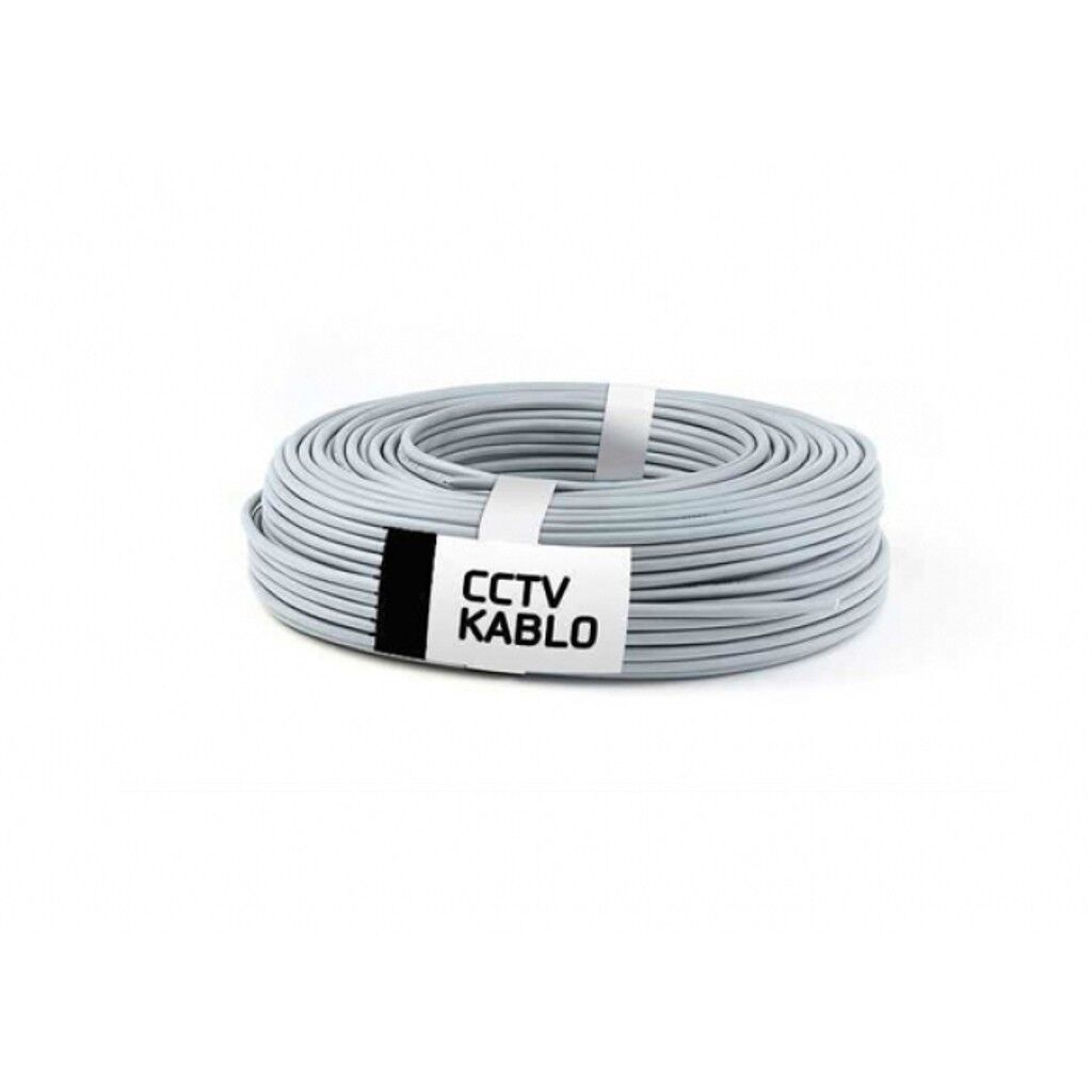 Eyfel EF-C250 2+1 2x0.22 Folyolu Lüks 250M CCTV Kablo