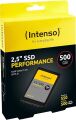 500GB Intenso Performance (3814450) 550MB/-500MB/s 2.5'' Sata 3 SSD Disk