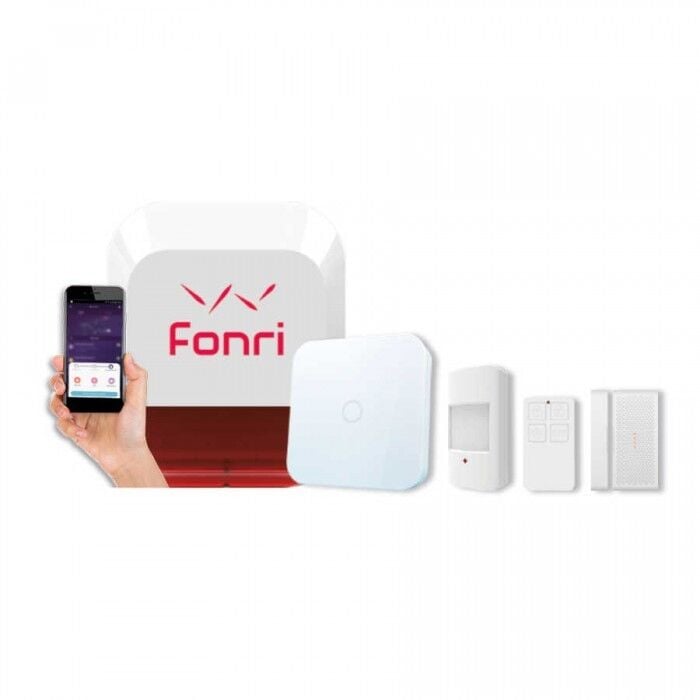 FONRİ 2G WIFI Kablosuz Alarm Set Akıllı Ev & Güvenlik Paketi (2G1-AL1-0101-01)
