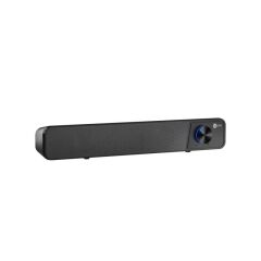 Lecoo DS111 Bluetooth  6W Masaüstü Taşınabilir Stereo Soundbar Hoparlör Siyah