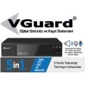 VGuard VG-4C1A-LRU-I 4 Kanal 1080H H.265 5in1 Sesli Hibrit Kayıt Cihazı