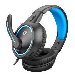 Snopy SN-GX1 ERGO Siyah/Mavi Gaming Mikrofonlu Kulaklık