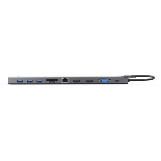 Frisby FA-7722TC USB Type-C 11 Hub In 1 Çoklu Bağlantı Noktası