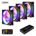 Frisby FCL-F1274C Anakart Kontrollü 120mm ARGB Kasa Fanı (4x120mm Fan Kiti)