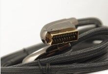 S-link SLX-M995 SCART 2M Gold+Metal Kablo
