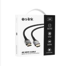 S-link SLX-HD4K05 19+1 HDMI to HDMI 5m Metal v2.0 4K (4096*2160) 60Hz Kablo