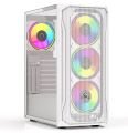 GameBooster GB-T005MW USB3.0 RGB Fan Mesh Panel Beyaz Kasa (PSU Yok)