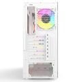 GameBooster GB-T005MW USB3.0 RGB Fan Mesh Panel Beyaz Kasa (PSU Yok)