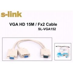 VGA152 VGA TO 2 VGA Çoklayıcı Kablo