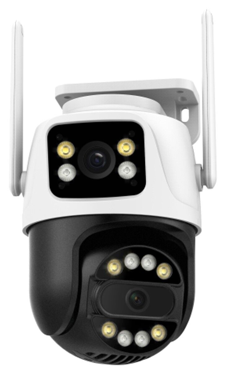 Avenir AV-S304 4MP Wifi Çift Yönlü Ses Çift Kameralı Okam Pro PTZ IP Kamera