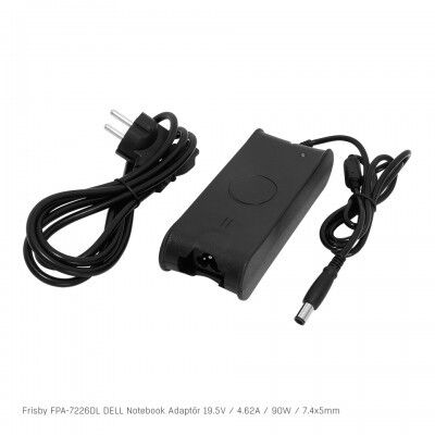 Frisby FPA-7226DL 19,5V 4.62A 7.4 x 5.0mm Notebook Adaptör (Dell)
