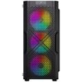 GameBooster GB-PW908B USB 3.0, ATX Mesh, Fixed RGB Fan Siyah Kasa (PSU Yok)