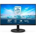 Philips 21.5'' 222V8LA/00 1920x1080 4ms 75Hz DP/HDMI/VGA Siyah+Vesa+Speaker Mon