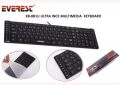 Everest KB-881U Siyah USB Su geçirmez Q Multimedia Klavye