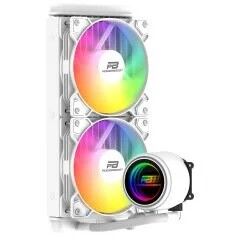 PowerBoost CIRCLE 240W R.Bow Fan LGA1700/AM5 Uyumlu 240mm CPU Sıvı Soğutma Beyaz